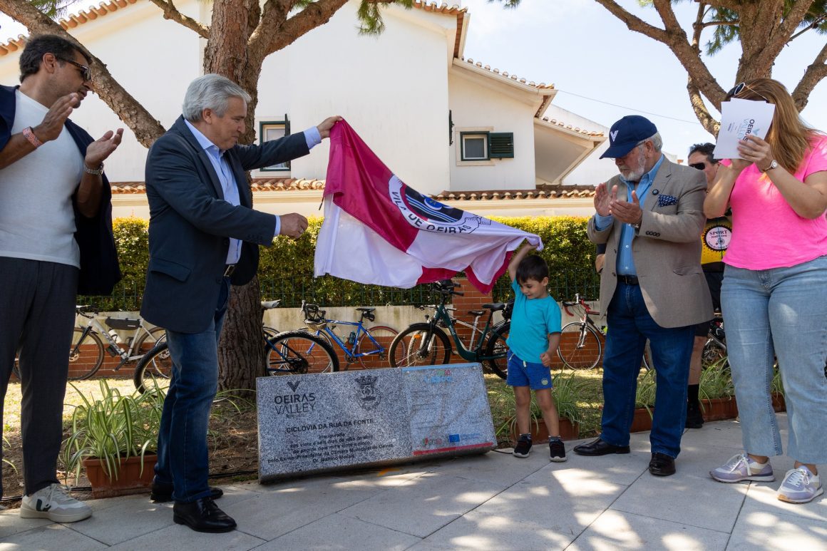 INAUGURAÇÃO CICLOVIA QUE LIGA VILA FRIA A LECEIA