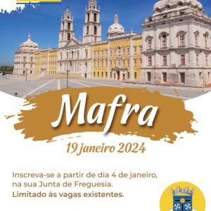 AF_cartaz-Mafra Roteiros 55+ – Passeio a Mafra