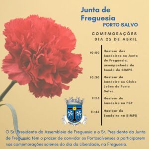 Comemorações do dia 25 de Abril