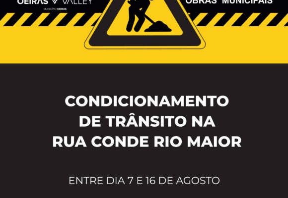Condicionamento Trânsito Rua Conde Rio Maior