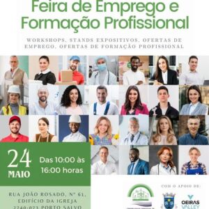 𝐅𝐞𝐢𝐫𝐚 𝐝𝐞 𝐄𝐦𝐩𝐫𝐞𝐠𝐨 𝐞 𝐅𝐨𝐫𝐦𝐚𝐜̧𝐚̃𝐨 𝐏𝐫𝐨𝐟𝐢𝐬𝐬𝐢𝐨𝐧𝐚𝐥 𝐞𝐦 𝐏𝐨𝐫𝐭𝐨 𝐒𝐚𝐥𝐯𝐨