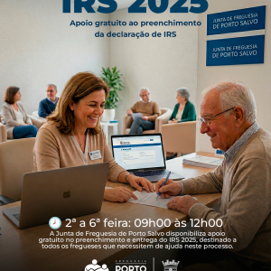Apoio gratuito no preenchimento e entrega do IRS 2025