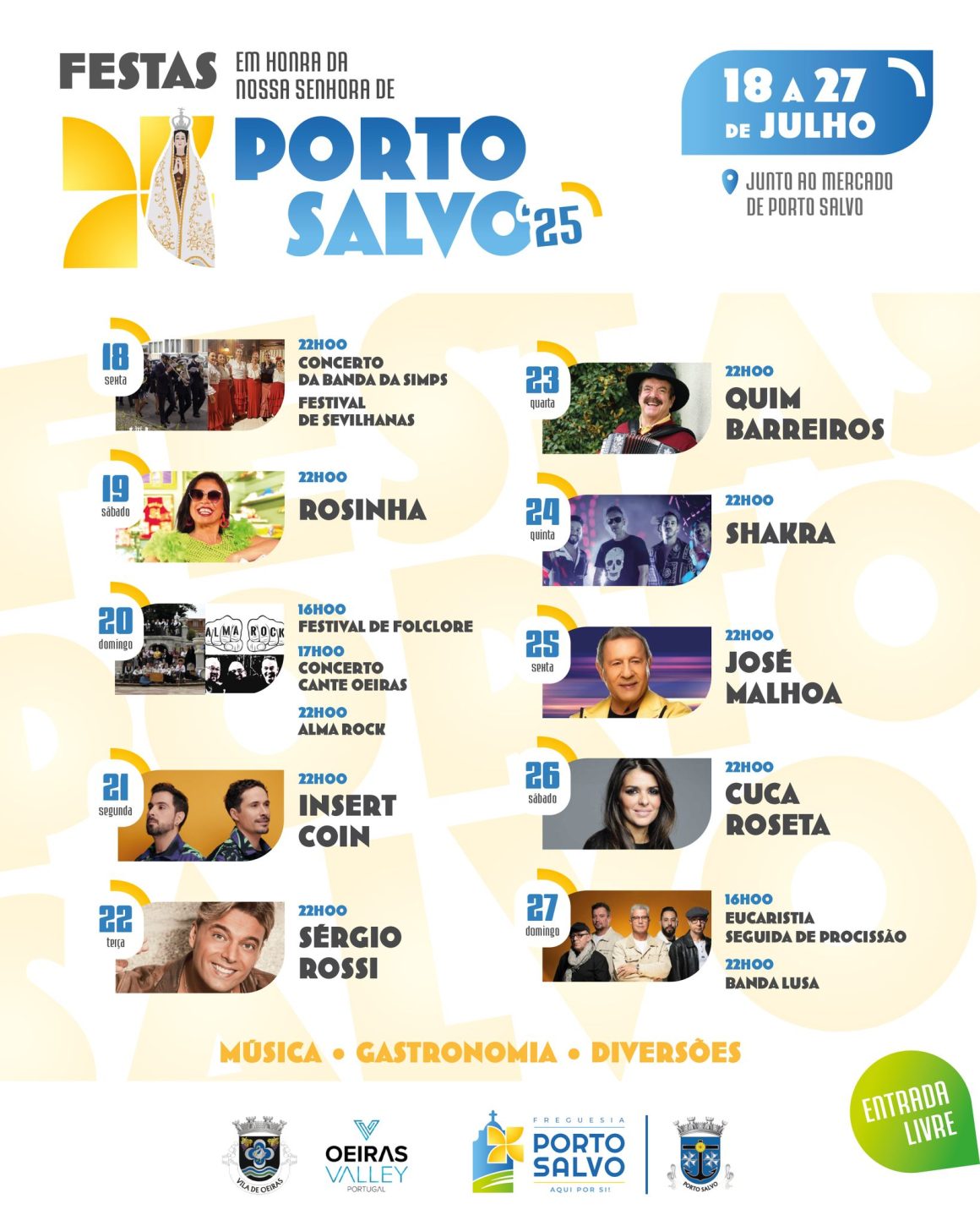 FESTAS EM HONRA DE NOSSA SENHORA DE PORTO SALVO