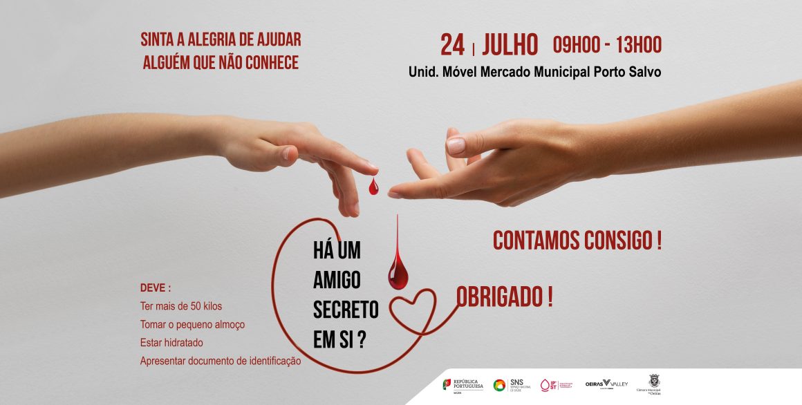 sangue DOAÇÃO DE SANGUE | Um gesto que pode salvar vidas